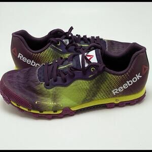 Womens Reebok All Terrain Series Purple Yellow Running Shoes V65913 Size 9
